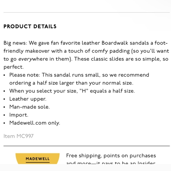 Madewell | The Boardwalk Double Strap sandal - Picture 4 of 7